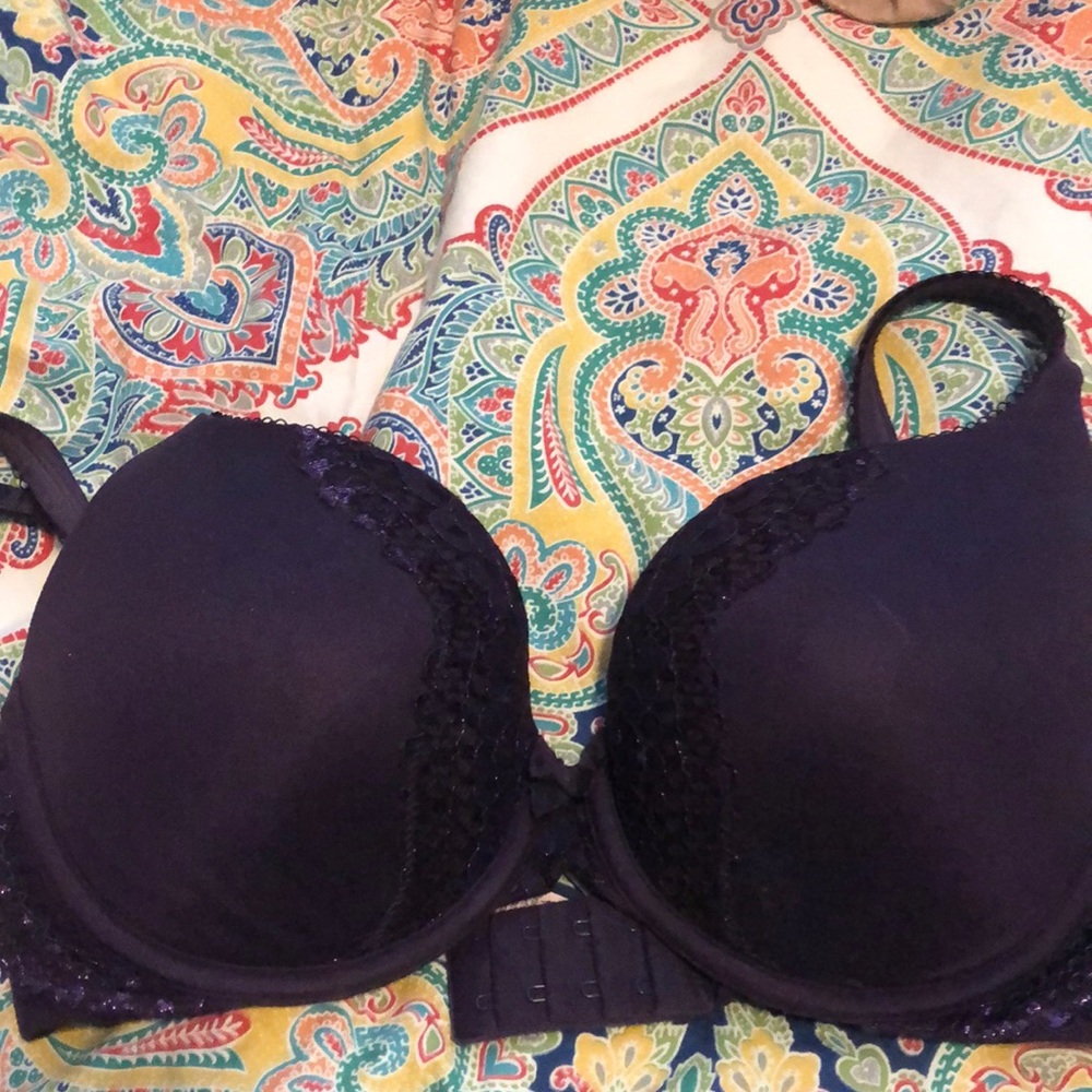 Purple Push Up Bra